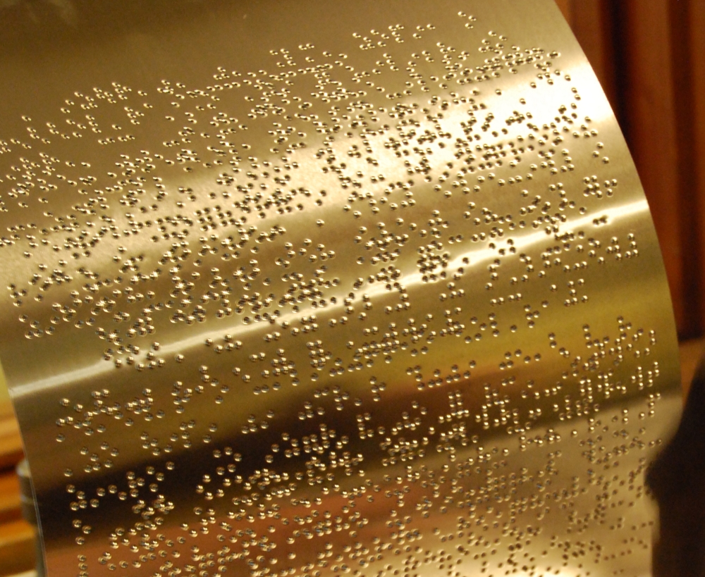 Catálogo de livros em braille